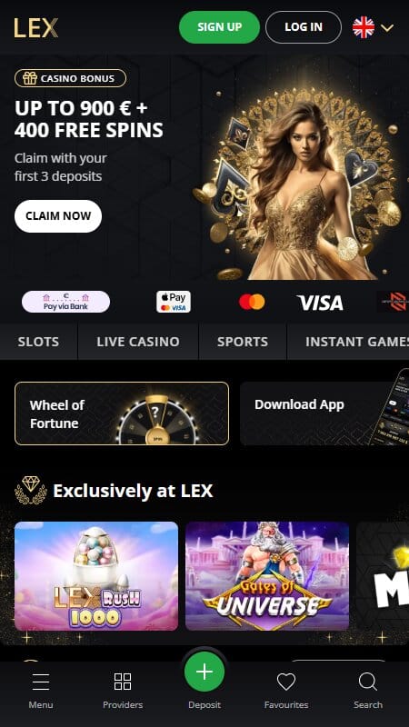 Gambling review site - Lex Casino
